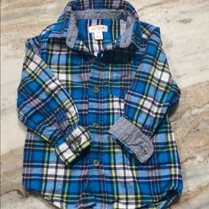 Worn once!  Fun💙 lightweight button down shirt 💙